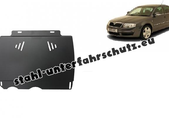 Unterfahrschutz für Schaltgetriebe aus Stahl für   Skoda Superb