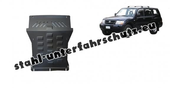 Unterfahrschutz für Motor und  kühler aus Stahl für  Mitsubishi Pajero 3 (V60, V70) Vers 2.0 (1999-2007)