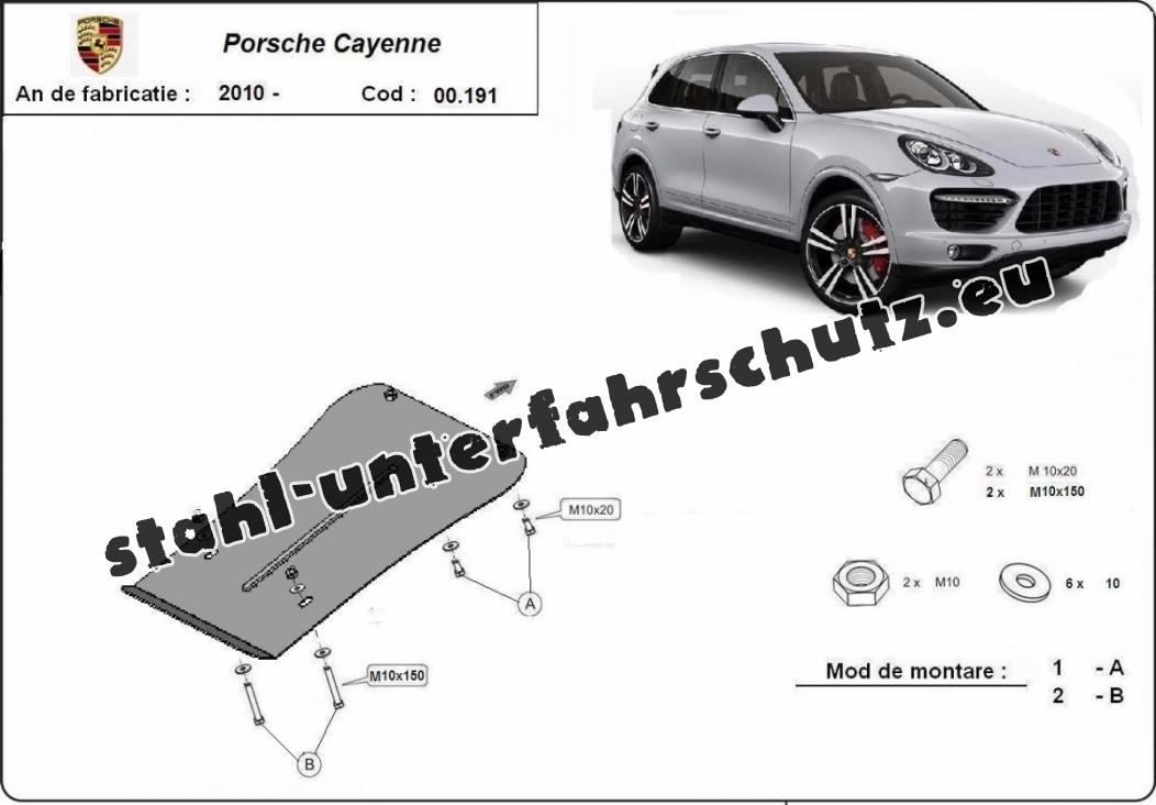 Stahl Getriebe Schutz F R Porsche Cayenne