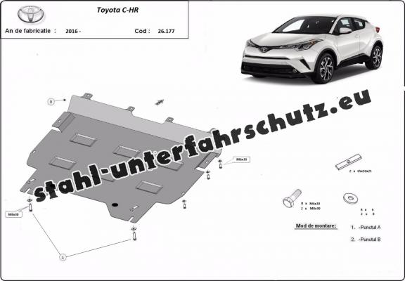 Unterfahrschutz für Motor der Marke Toyota C-HR