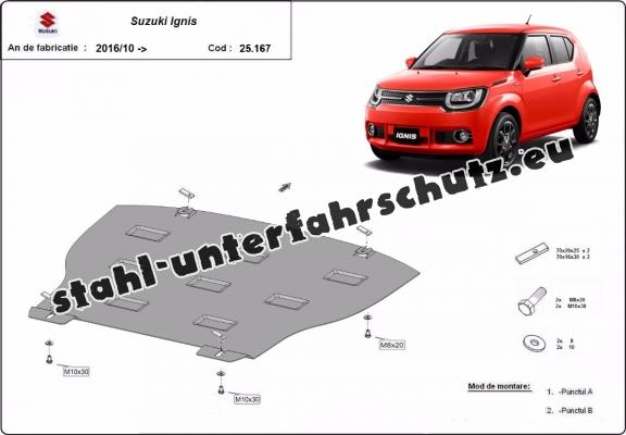 Unterfahrschutz für Motor der Marke Suzuki Ignis