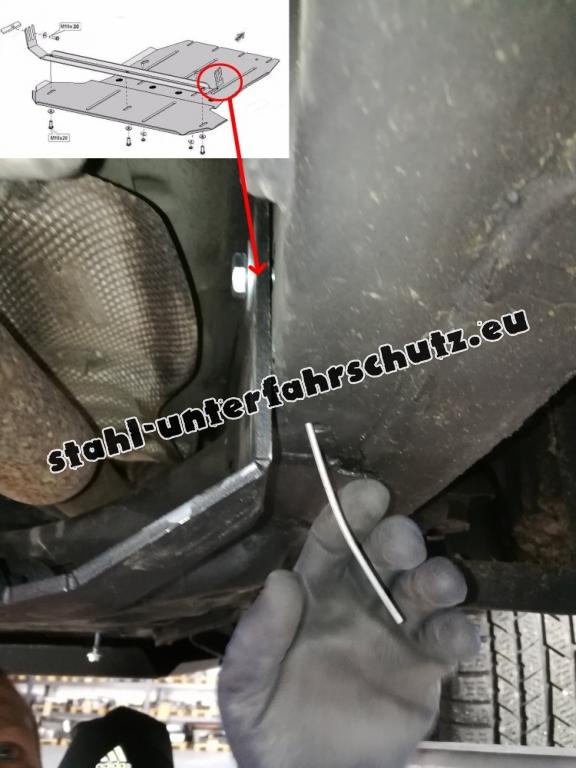 Unterfahrschutz für Getriebe und Differential aus Volkswagen Amarok