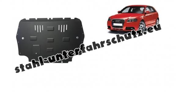 Unterfahrschutz für Motor und Getriebe aus Stahl für  Audi A3 (2008-2012)