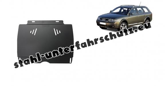 Unterfahrschutz für Schaltgetriebe aus Stahl für   Audi Allroad A6 (2000-2005)