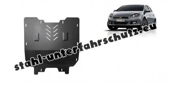 Unterfahrschutz für Motor und Getriebe aus Stahl für  Fiat Bravo (2007-2014)