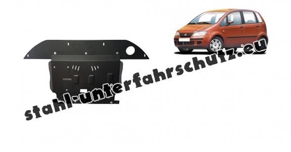 Unterfahrschutz für Motor, Getriebe und Differential aus Stahl  Fiat Idea (2003-2012)