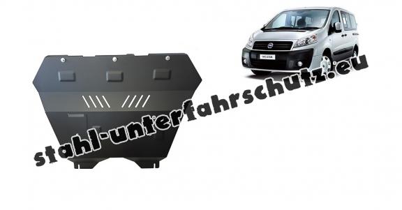 Unterfahrschutz für Motor und Getriebe aus Stahl für  Fiat Scudo (2006-2016)