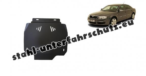 Unterfahrschutz aus Stahl für Automatikgetriebe der Marke Skoda Superb (2001-2008)