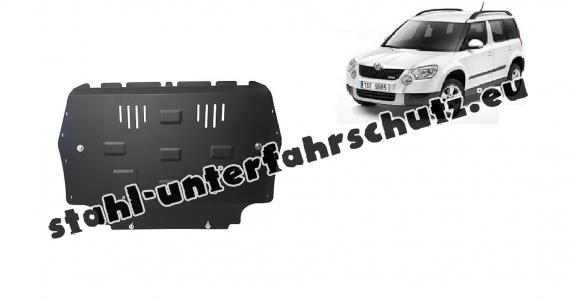 Unterfahrschutz für Motor und Getriebe aus Stahl für  Skoda Yeti (2009-2012)