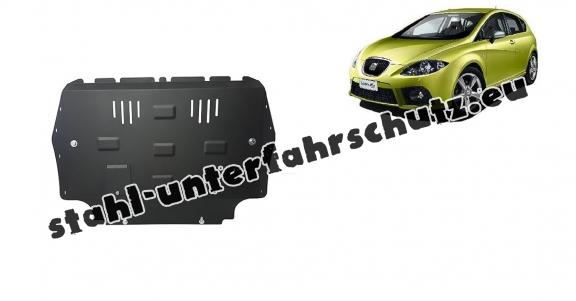 Unterfahrschutz für Motor und Getriebe aus Stahl für  Seat Leon (2010-2012)