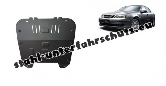 Unterfahrschutz für Motor und Getriebe aus Stahl für  Saab 9-3 (2002-2012)