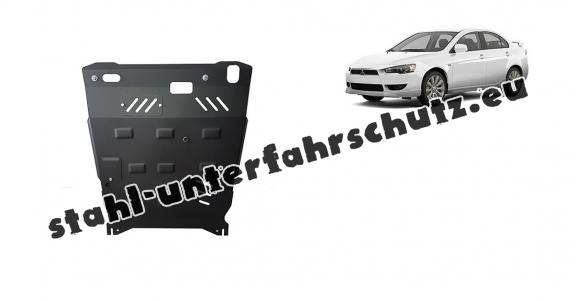 Unterfahrschutz für Motor und Getriebe aus Stahl für  Mitsubishi Lancer (2007-2017)