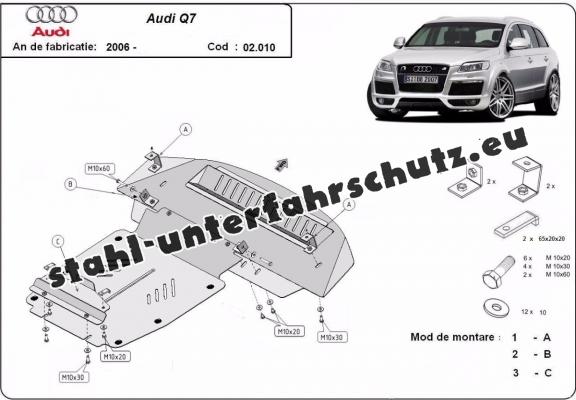 Unterfahrschutz für Motor der Marke  Audi Q7 S-Line