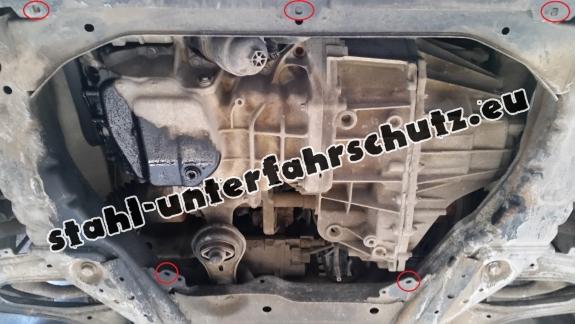 Unterfahrschutz für Motor der Marke Mercedes V-Class W447, 4x2, 1.6 D