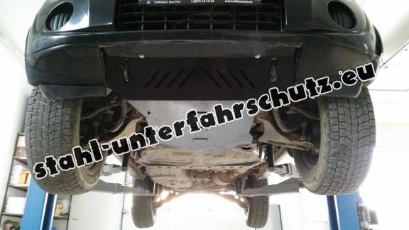 Unterfahrschutz für Motor und  kühler aus Stahl für  Mitsubishi Pajero 4 (V80, V90)