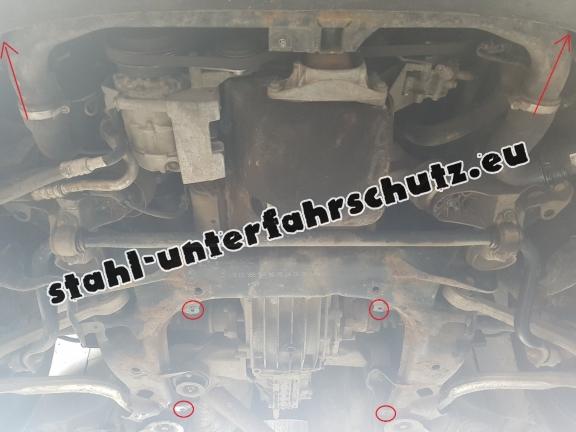 Unterfahrschutz für Motor der Marke VW Passat B5.5