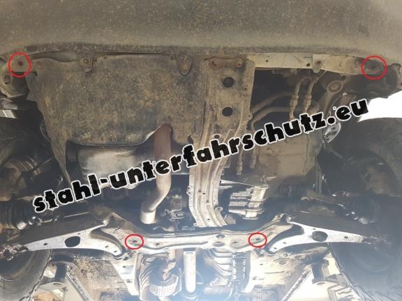 Unterfahrschutz für Motor der Marke Toyota RAV 4