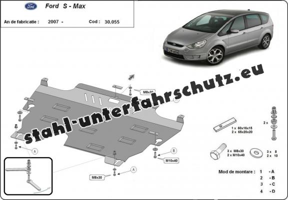 Unterfahrschutz für Motor der Marke Ford S - Max