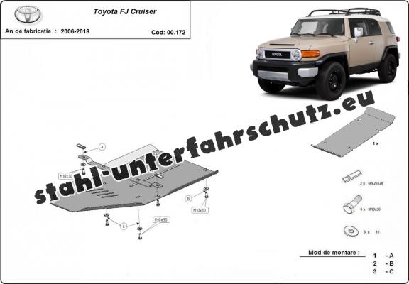 Stahl Getriebe Schutz für Toyota Fj Cruiser