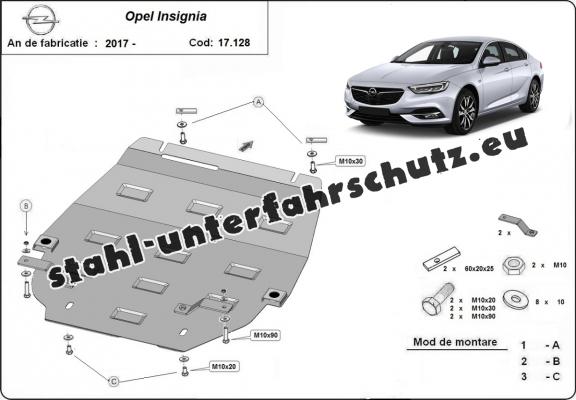 Unterfahrschutz für Motor der Marke Opel Insignia B