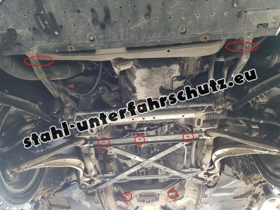 Stahl Getriebe Schutz für  Audi A4 4 B8 All Road