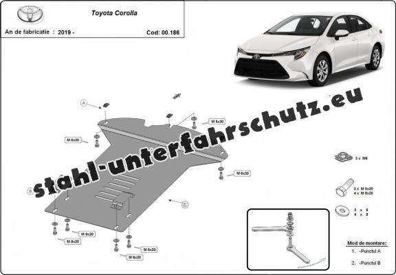 Unterfahrschutz für Katalysator/cat lock der Marke Toyota Corolla