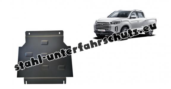 Stahl Getriebe Schutz für Ssangyong Musso Grand (2018-2024)