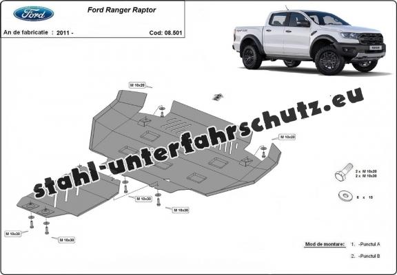 Unterfahrschutz Ford Ranger Raptor (2020-2023)