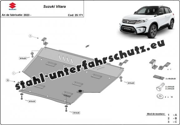 Unterfahrschutz für Motor der Marke Suzuki Vitara