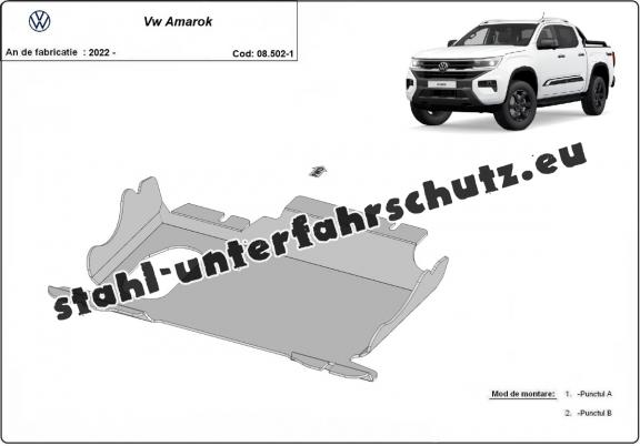 Unterfahrschutz für Motor der Marke Volkswagen Amarok