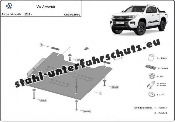 Unterfahrschutz für Verteilergetriebe Volkswagen Amarok