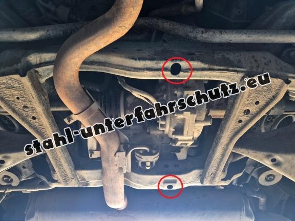 Stahl Differentialschutz für Nissan Qashqai J12