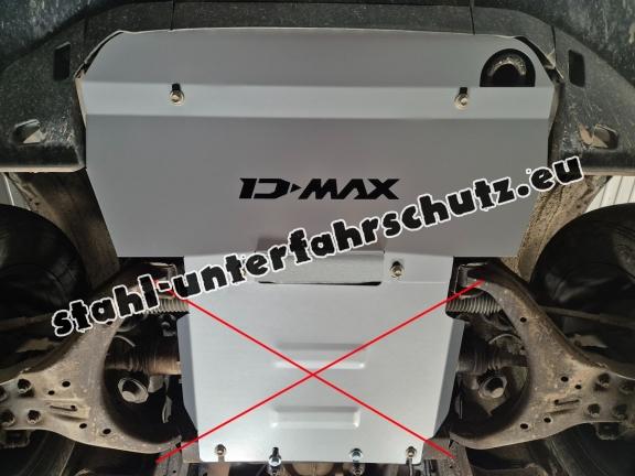 Kühlerschutz für unten aus Stahl für Isuzu D-Max