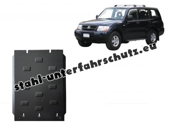 Getriebe schutz aus Stahl für  Mitsubishi Pajero 3 (V60, V70) (1999-2007)