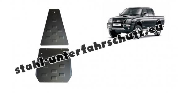 Unterfahrschutz für Getriebe und Differential aus Mitsubishi L 200 (1998-2007)