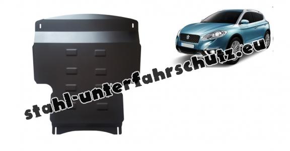 Unterfahrschutz für Motor und Getriebe aus Stahl für  Suzuki S-Cross (2013-2021)