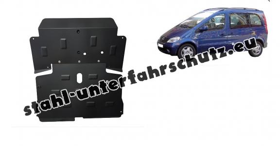 Unterfahrschutz für Motor und Getriebe aus Stahl für  Mercedes Vaneo W414 (2001-2006)