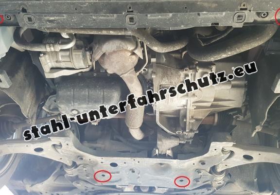 Unterfahrschutz für Motor der Marke Volvo V40