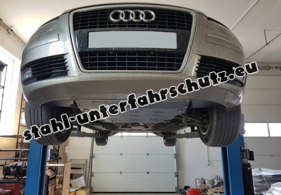 Unterfahrschutz für Motor der Marke Audi A8