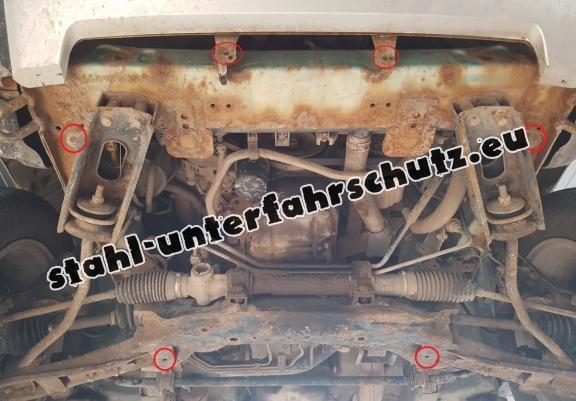 Unterfahrschutz für Motor der Marke Mitsubishi Pajero Pinin