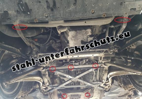 Unterfahrschutz für Motor der Marke Audi A4 B8 All Road, diesel